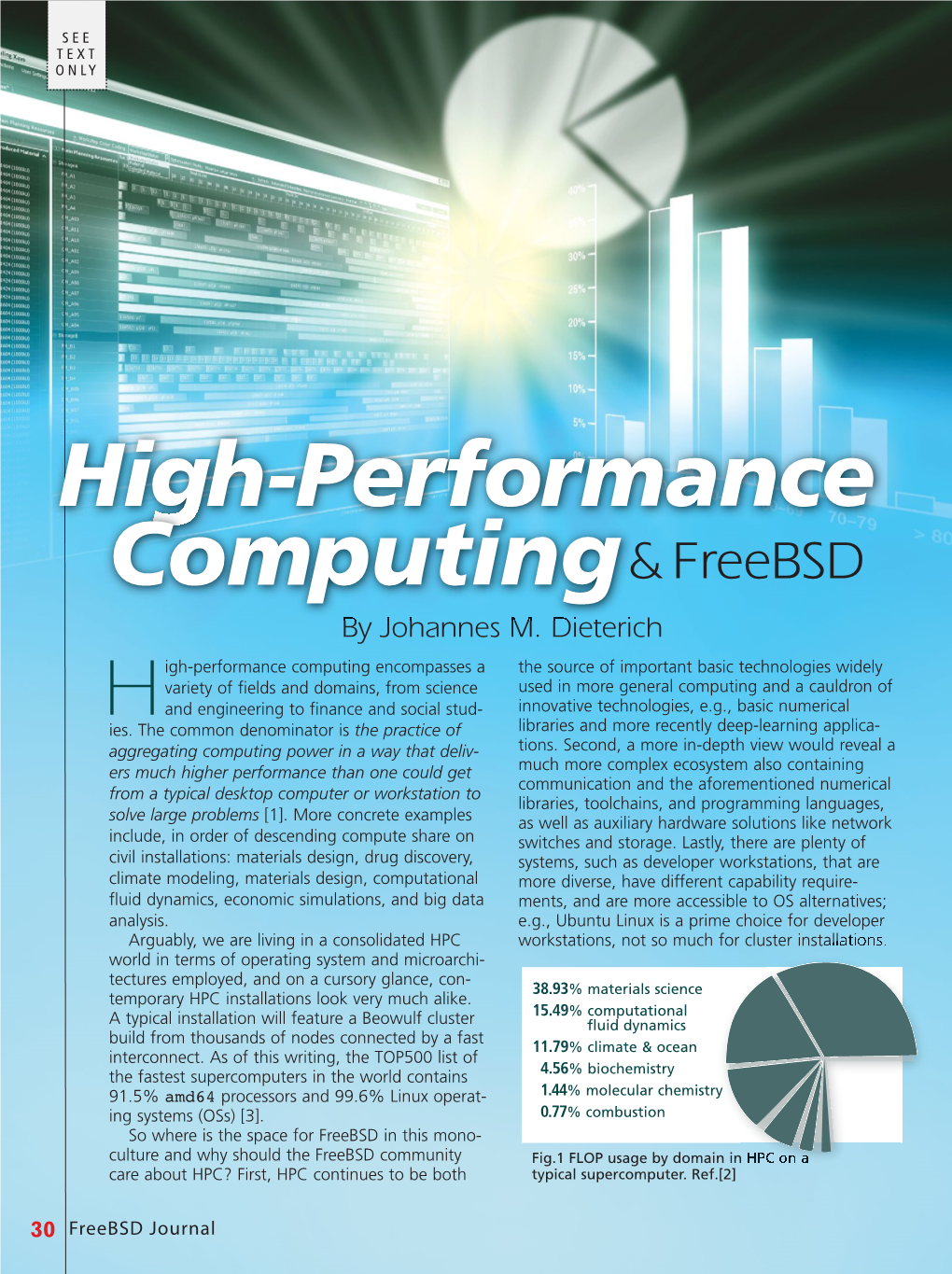 High-Performance Computing and Freebsd