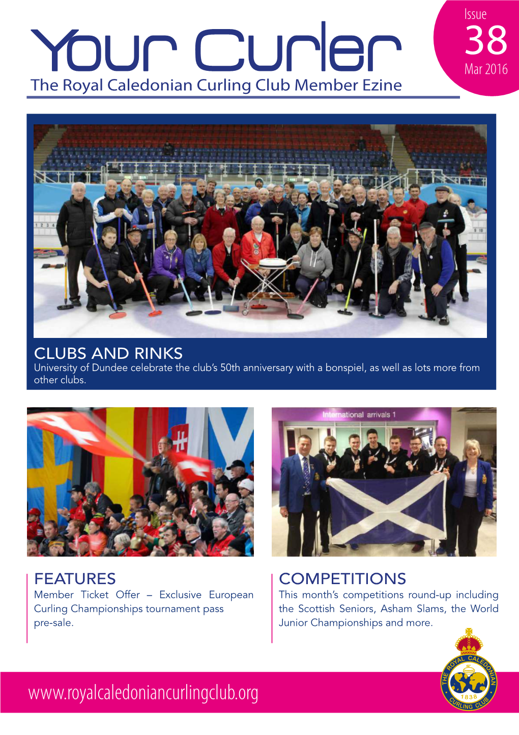 SCOTTISH SCHOOLS CHAMPIONSHIP Congratulations to Perth Academy on Winning the Scottish Schools Curling Championship 2016