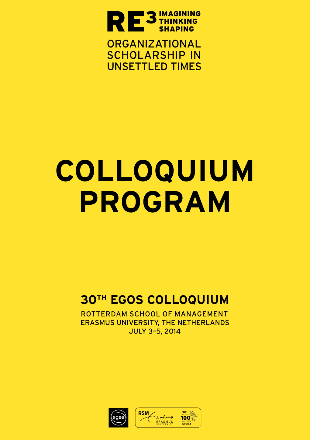 Colloquium Program