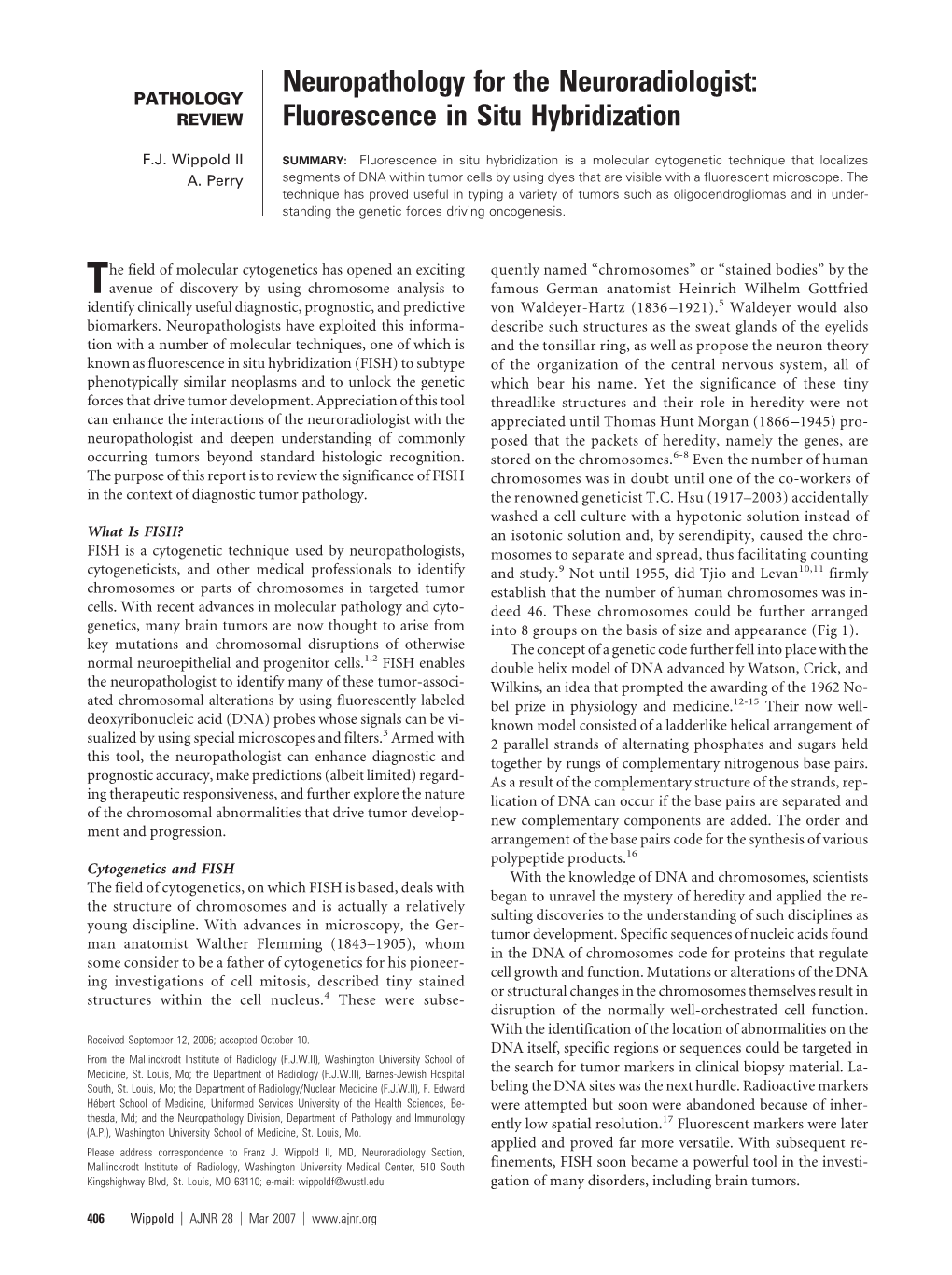 Fluorescence in Situ Hybridization