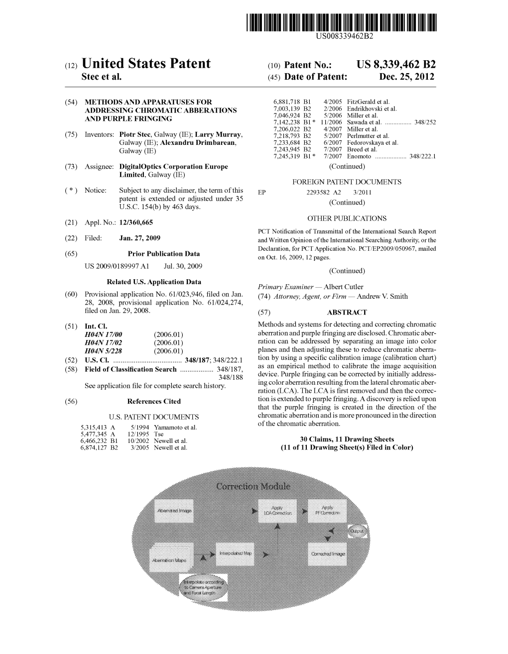 (12) United States Patent (10) Patent No.: US 8,339.462 B2 Stec Et Al