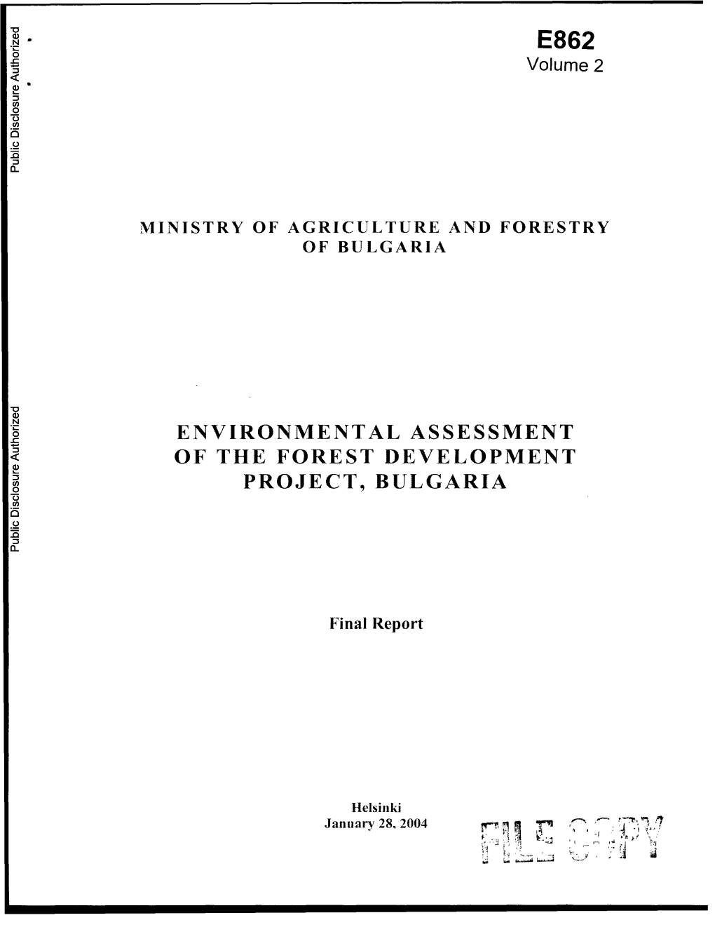 World Bank Document