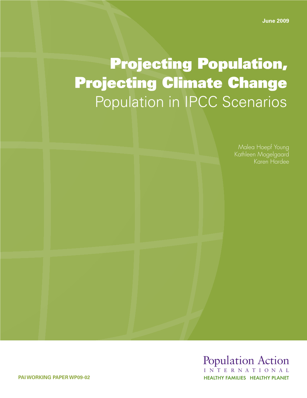 Population in IPCC Scenarios