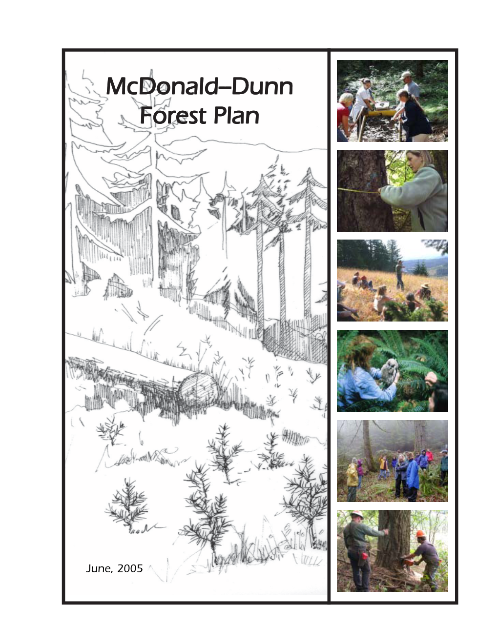 Mcdonald--Dunn Forest Plan