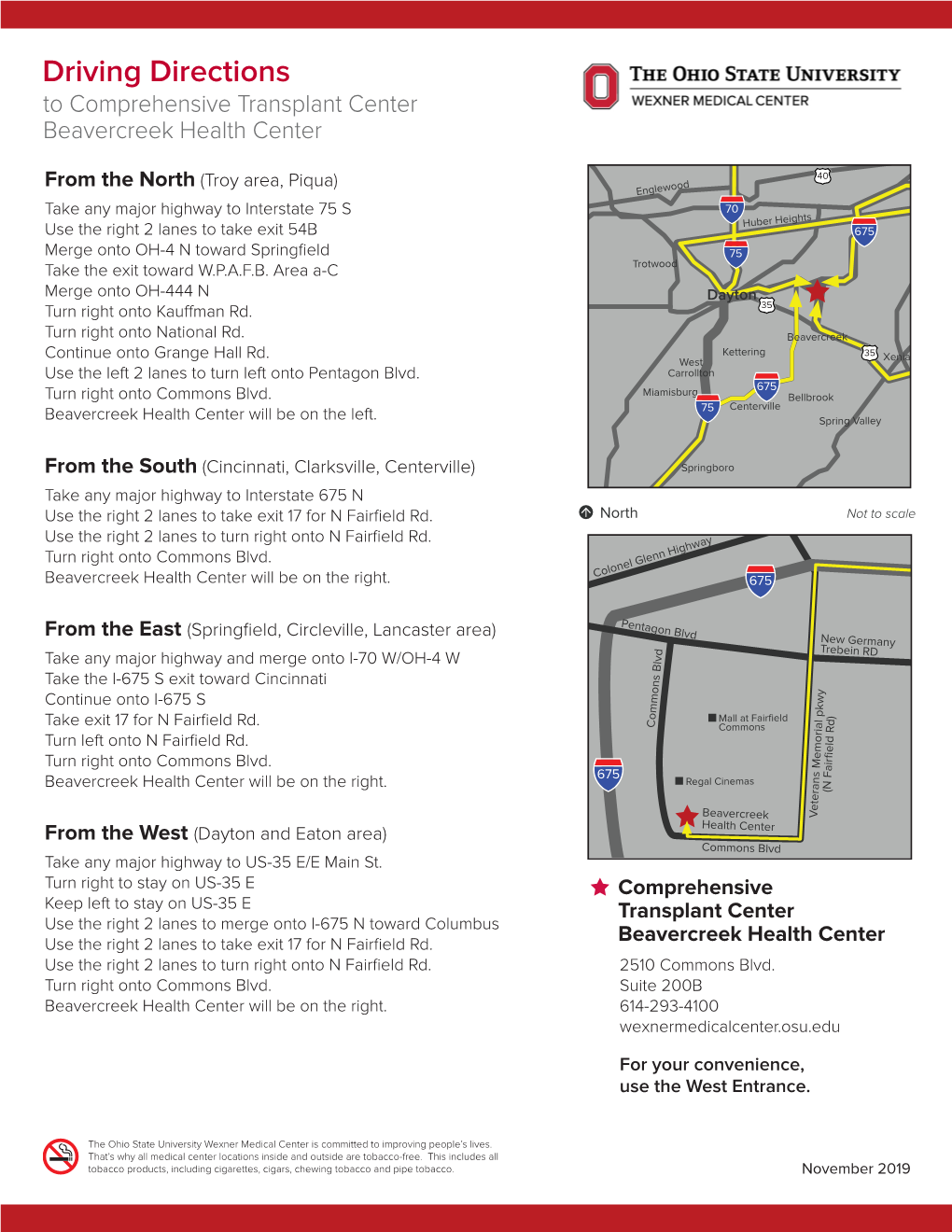 Driving Directions (PDF)