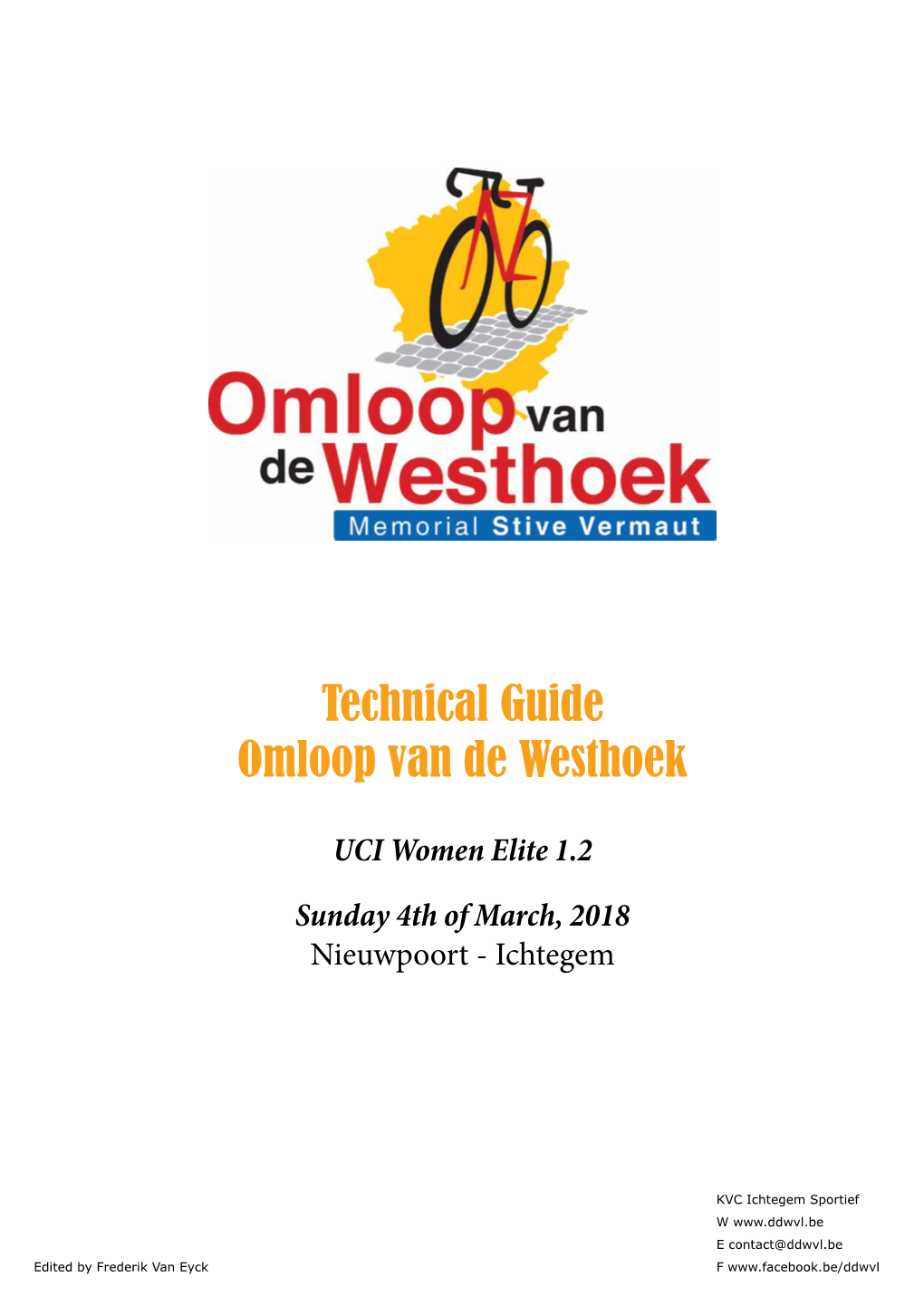 Technical Guide Omloop Van De Westhoek