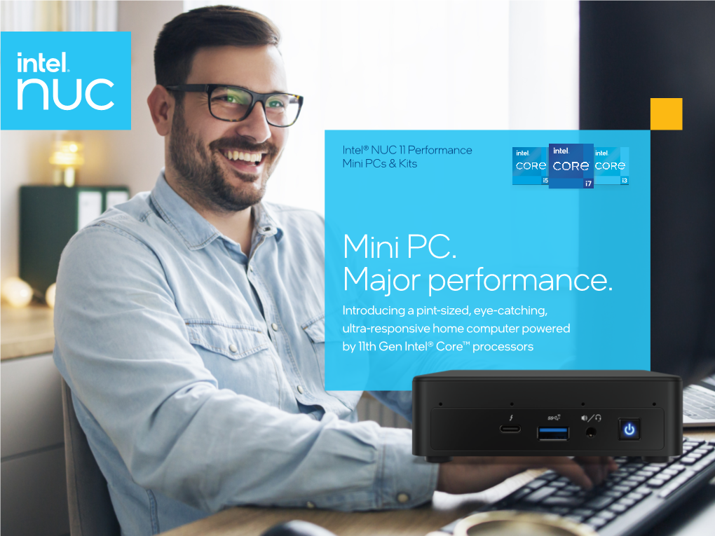 Intel® NUC 11 Performance Mini Pcs & Kits