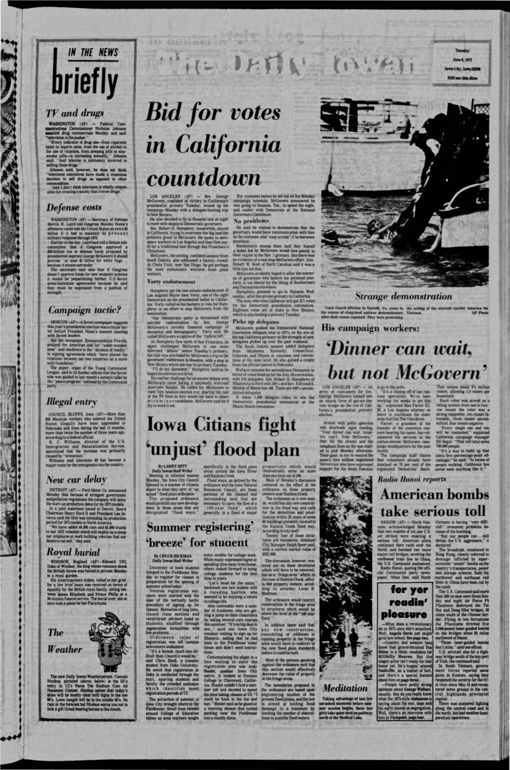 Daily Iowan (Iowa City, Iowa), 1972-06-06