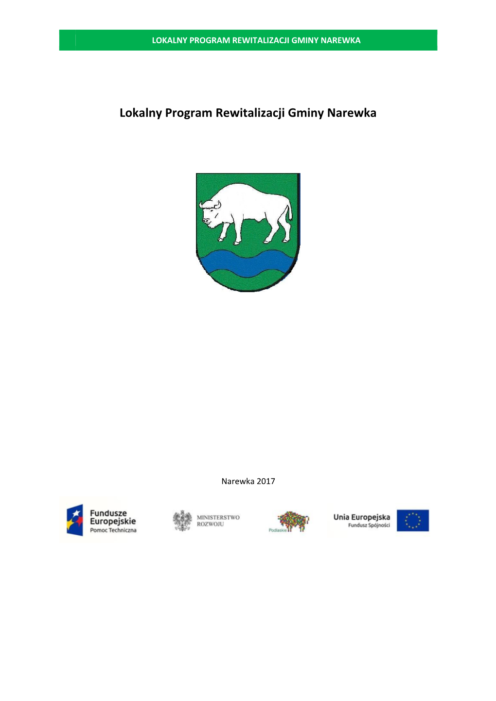 Lokalny Program Rewitalizacji Gminy Narewka