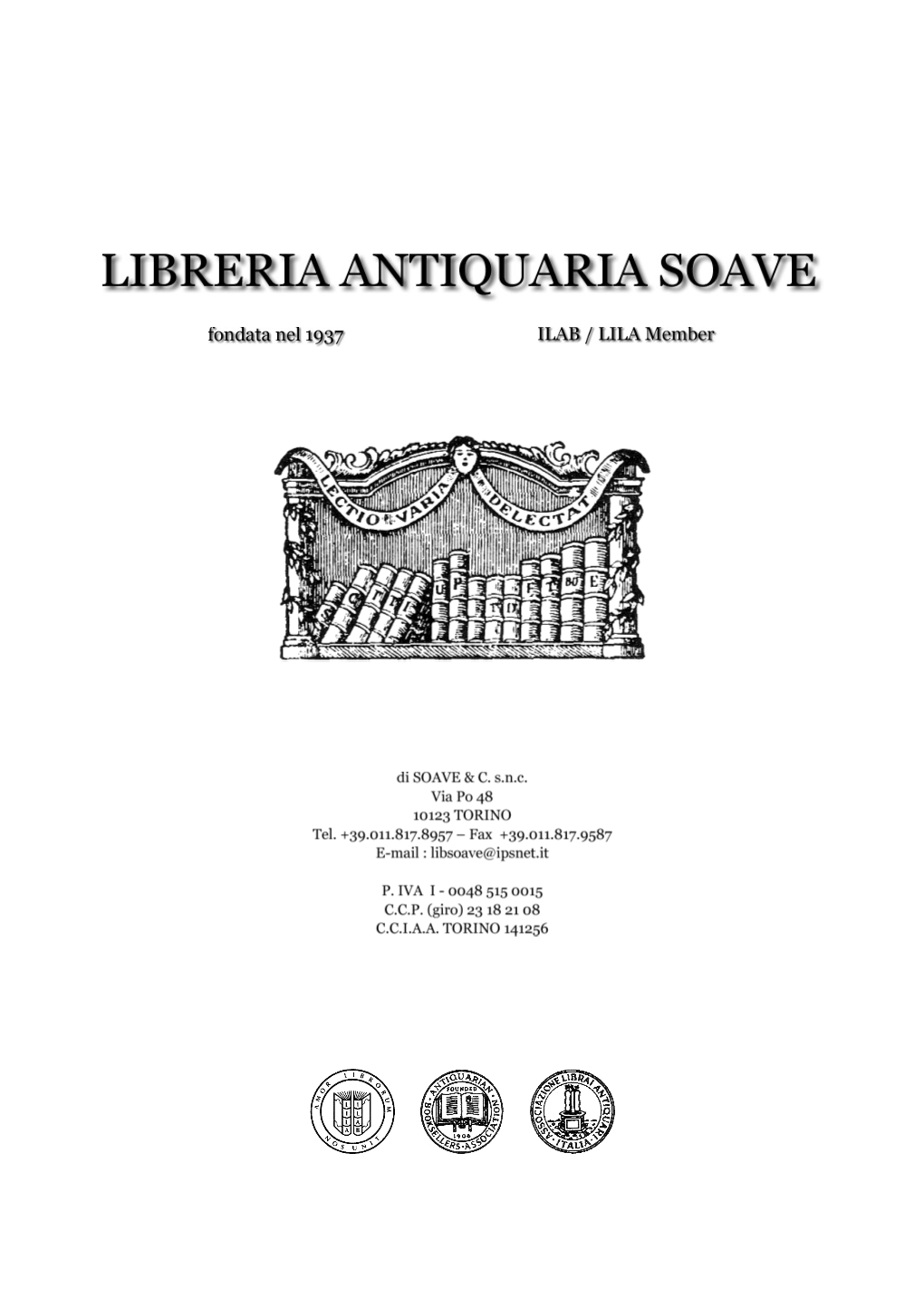 Scarica Il Catalogo Corrente in Formato