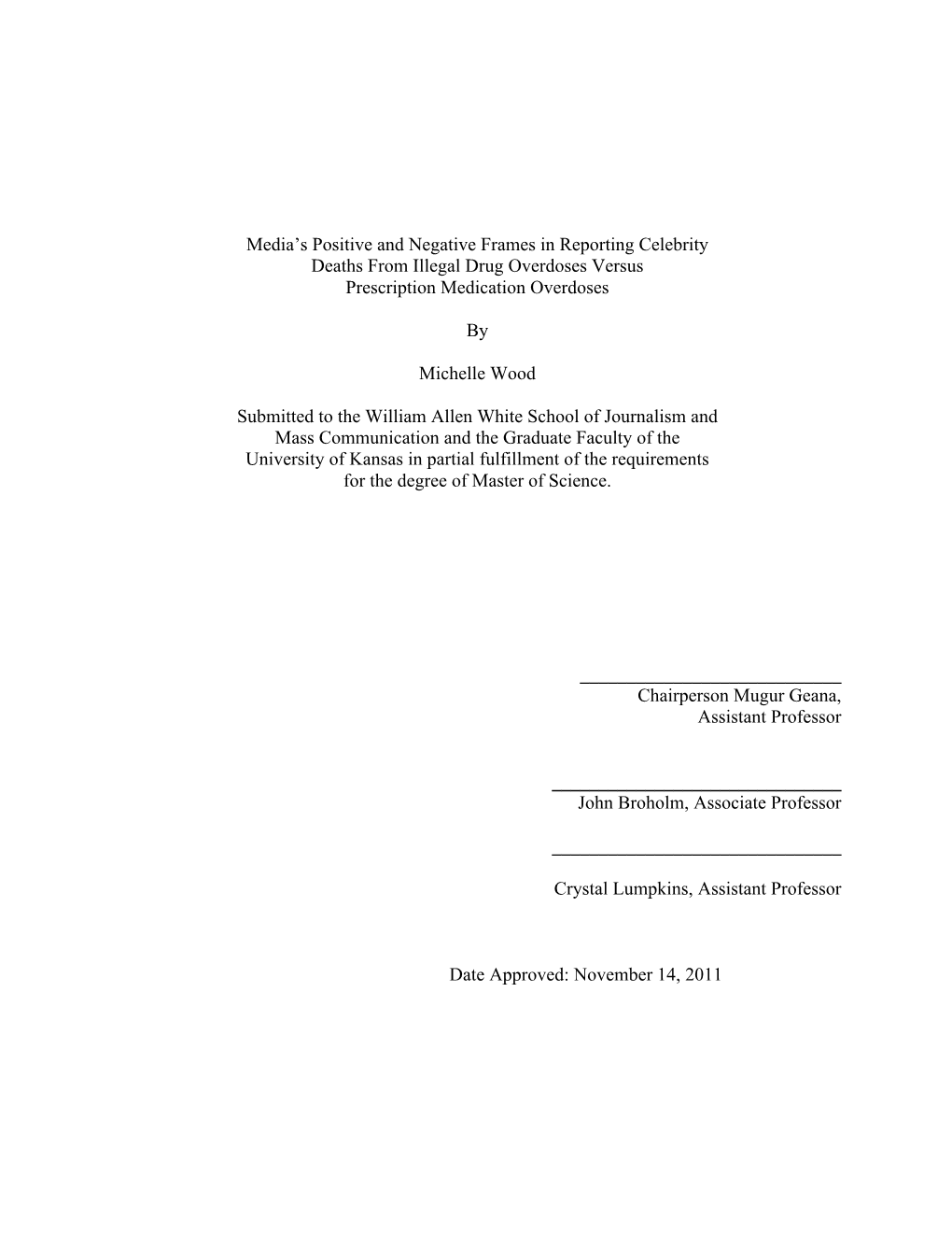 Media's Positive and Negative Frames in Reporting Celebrity Deaths