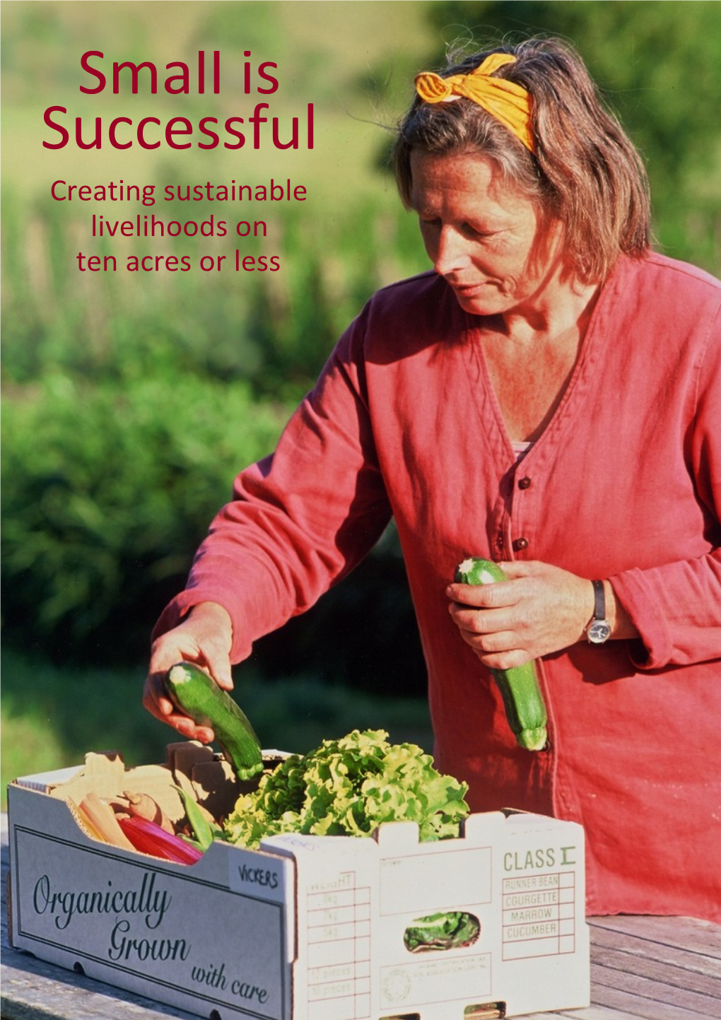 Small Is Successful Creating Sustainable Livelihoods on Ten Acres Or Less the Ecological Land Co-Operative