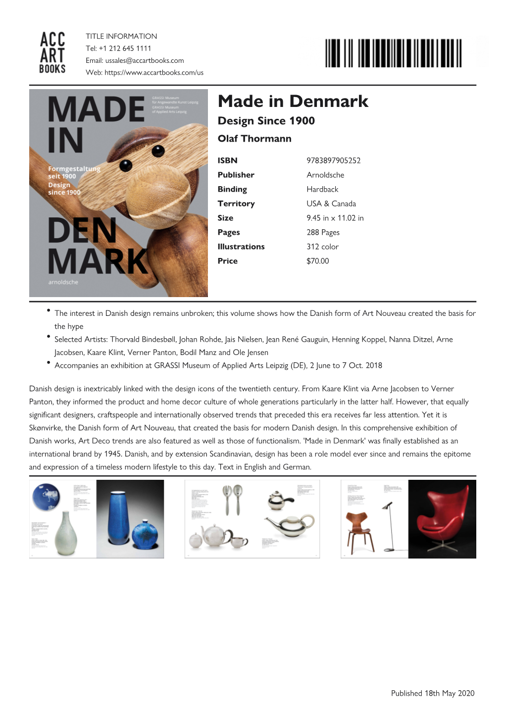 Made in Denmark Datasheet