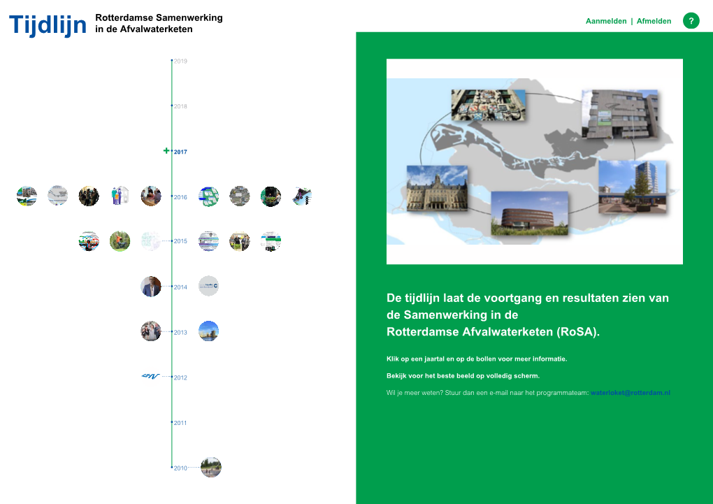 Tijdlijn Laat De Voortgang En Resultaten Zien Van De Samenwerking in De