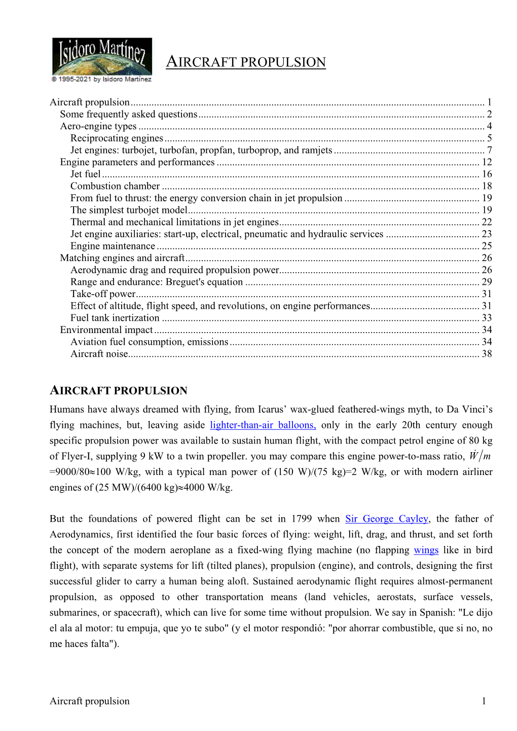 Aircraft Propulsion