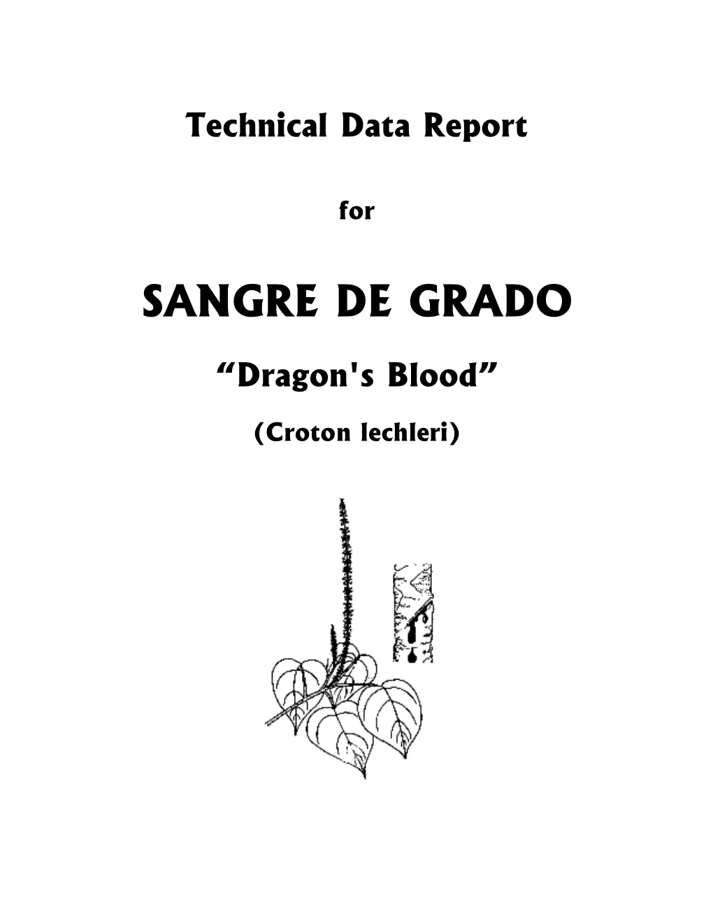 Sangre De Grado