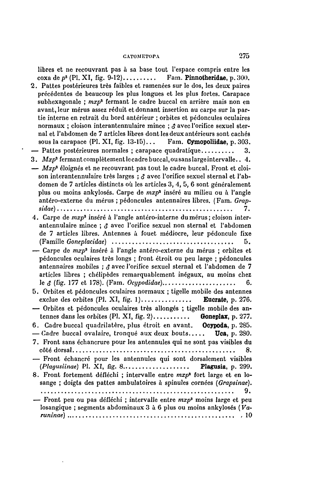 PI. XI, Fig. 9-12) Fam