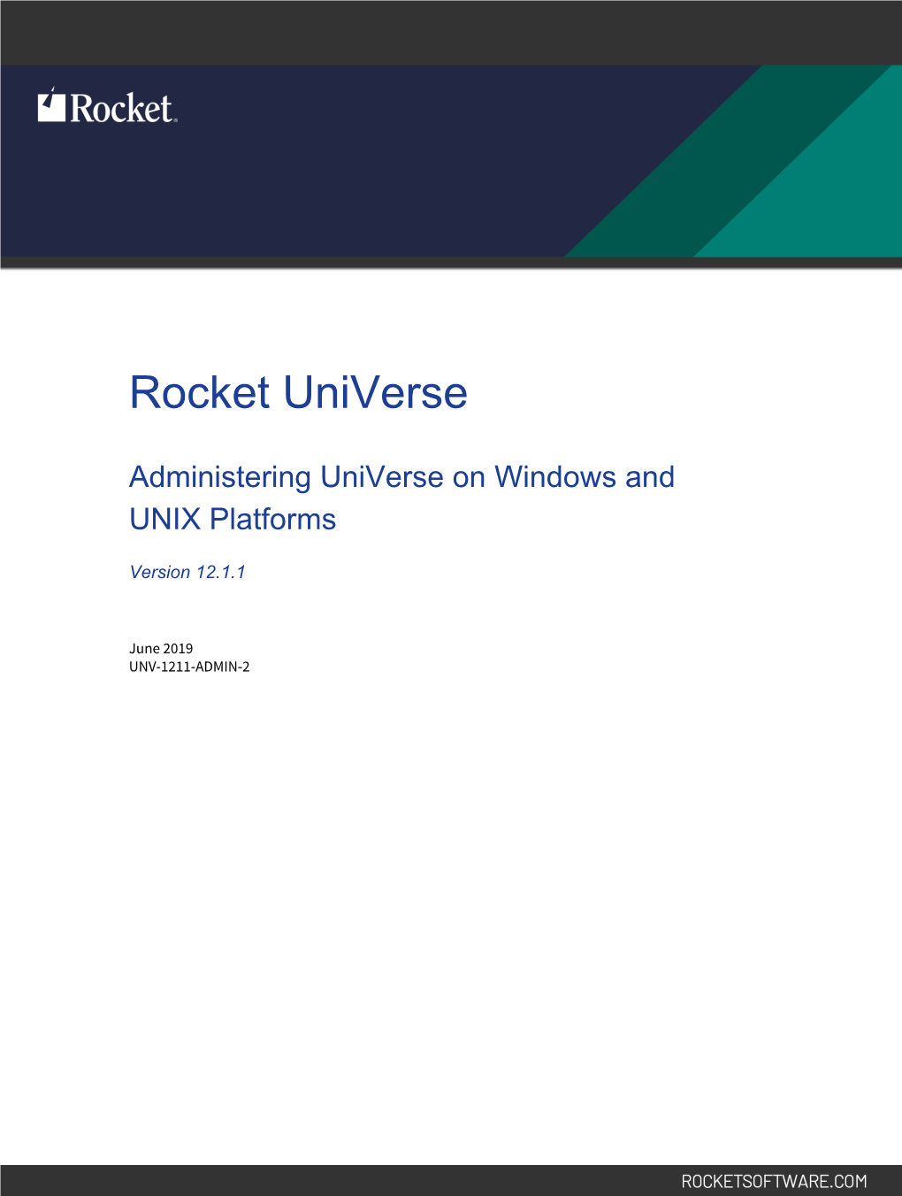 Administering Universe on Windows and UNIX Platforms