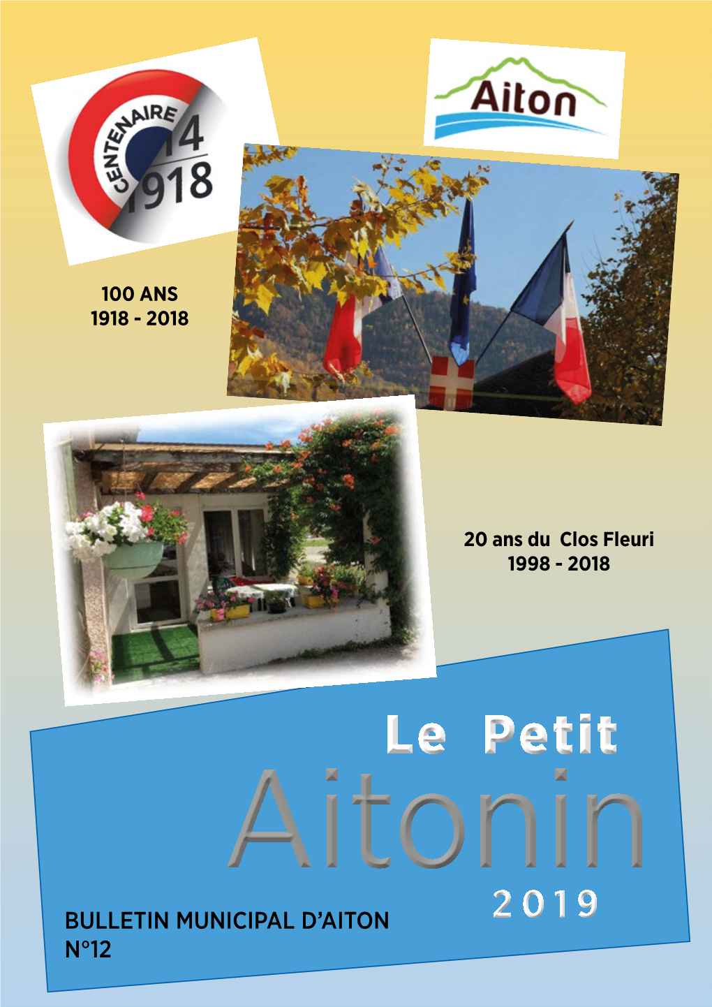 Le Petit Aitonin BULLETIN MUNICIPAL D’AITON 2019 N°12