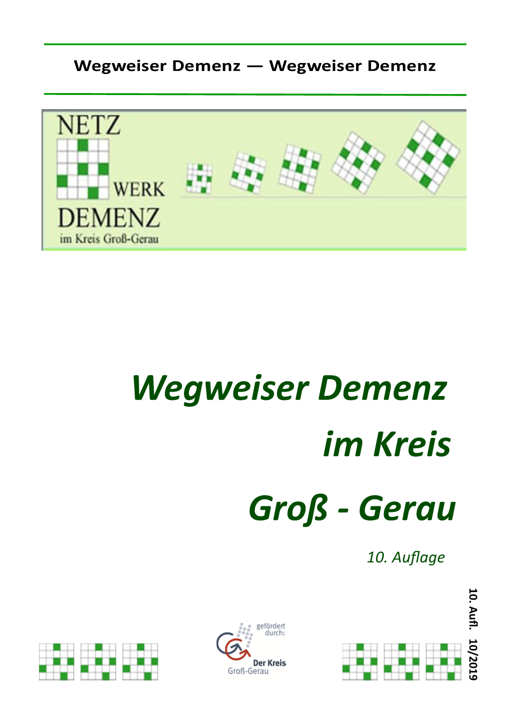 Wegweiser Demenz Im Kreis Groß - Gerau