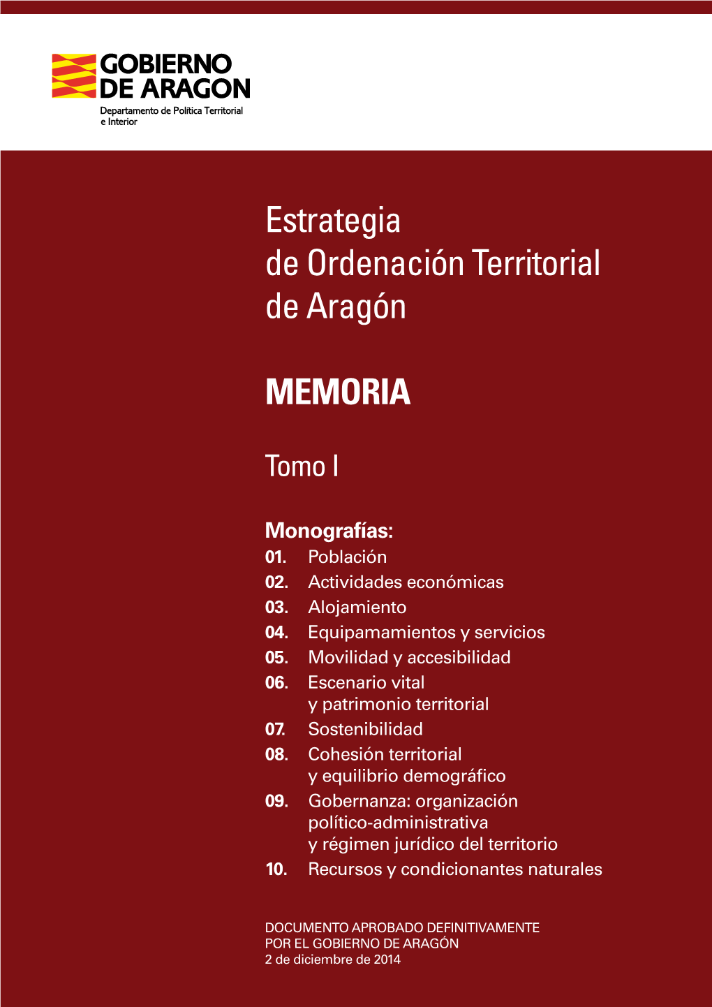 Estrategia De Ordenación Territorial De Aragón