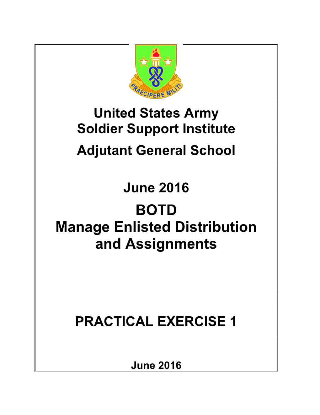 Administer Personnel Readiness Management