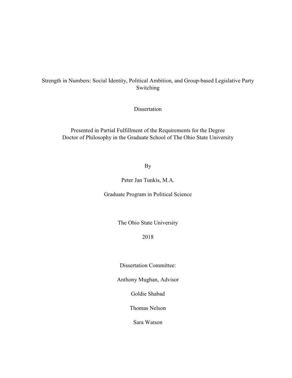 Social Identity, Political Ambition, and Group-Based Legislative Party Switching