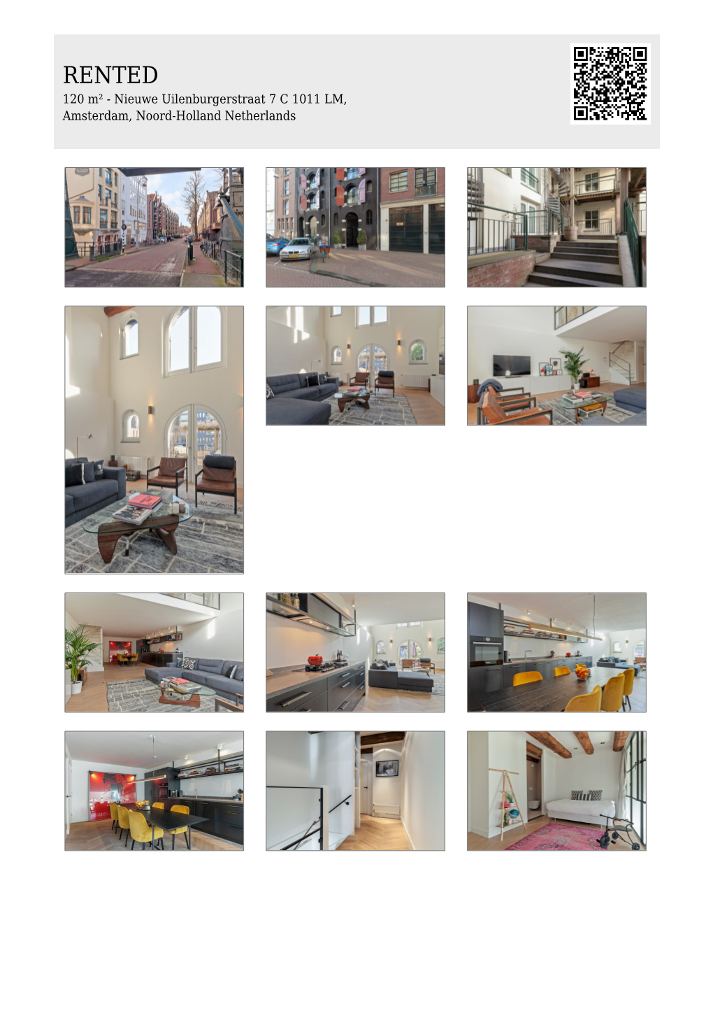 Apartment for Rent, Nieuwe Uilenburgerstraat 7 C, in Amsterdam