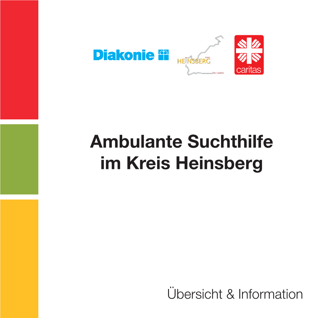 Ambulante Suchthilfe Im Kreis Heinsberg