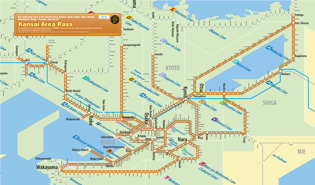 Kansai Area Map.Pdf