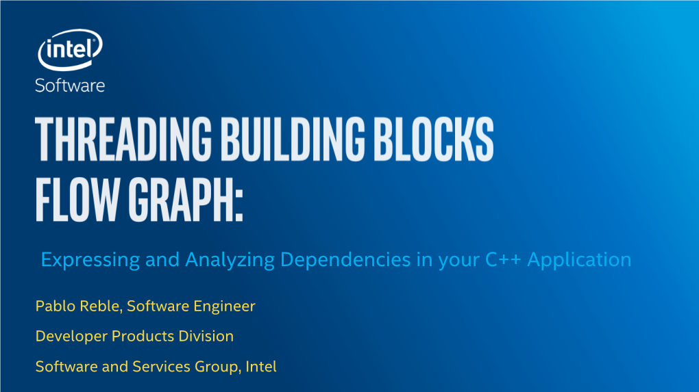 Expressing and Analyzing Dependencies in Your C++ Application