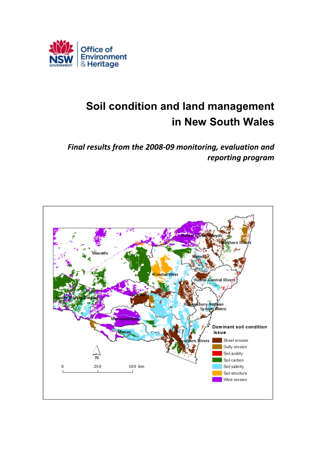 Soil Condition and Land Management in New South Wales