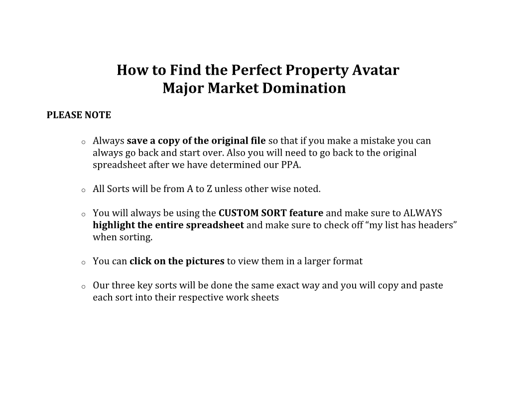 How to Find the Perfect Property Avatar