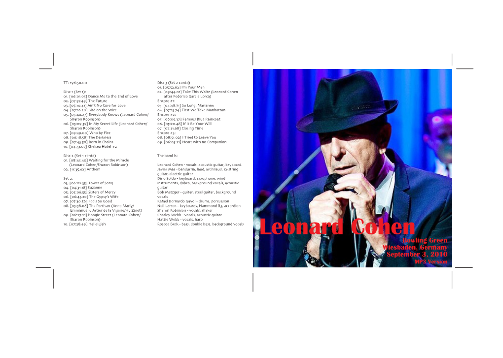 Leonard Cohen 01