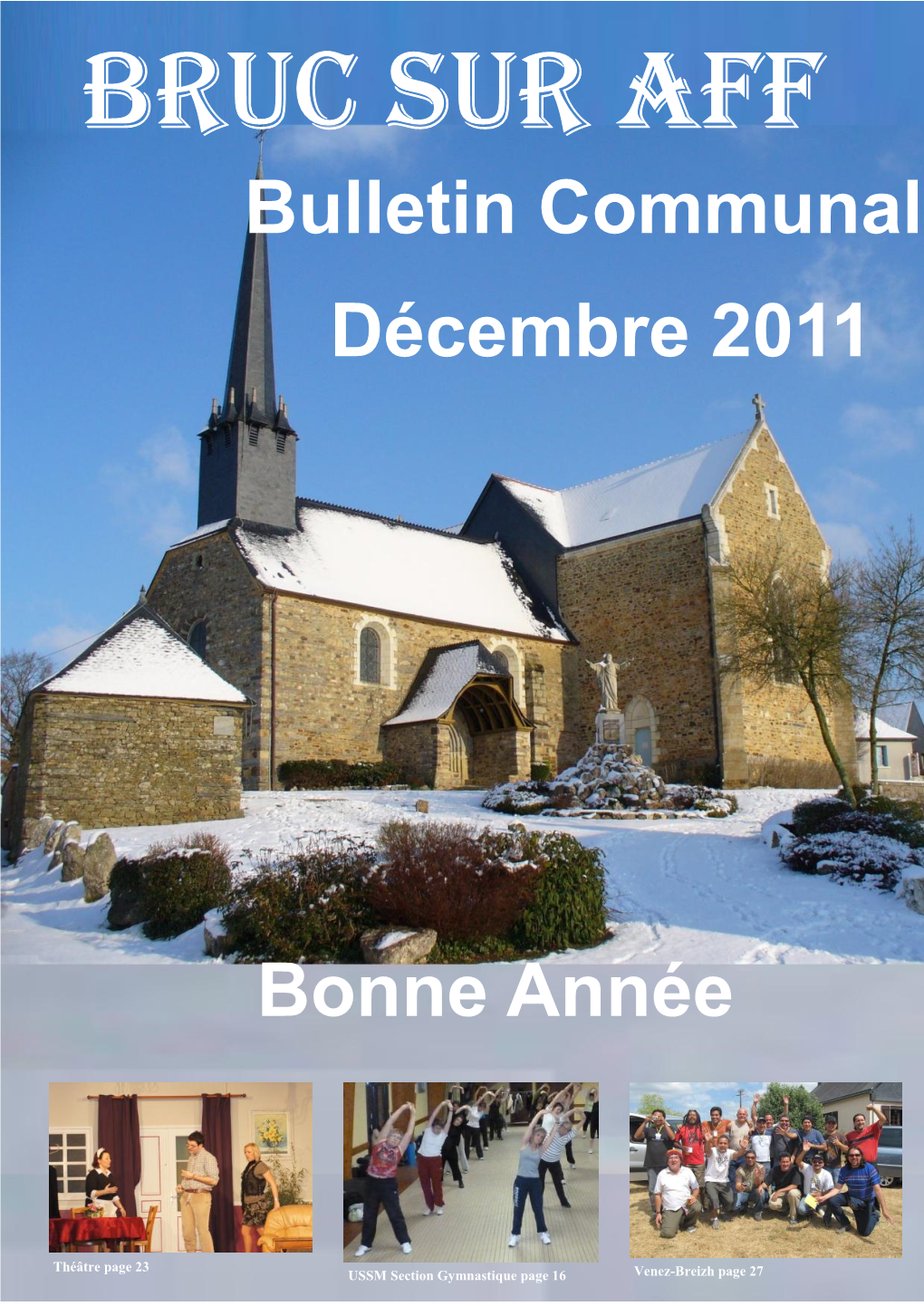 Bulletin Communal Décembre 2011 Bonne Année