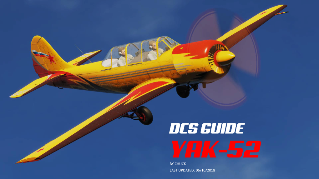 DCS Yak-52 Guide