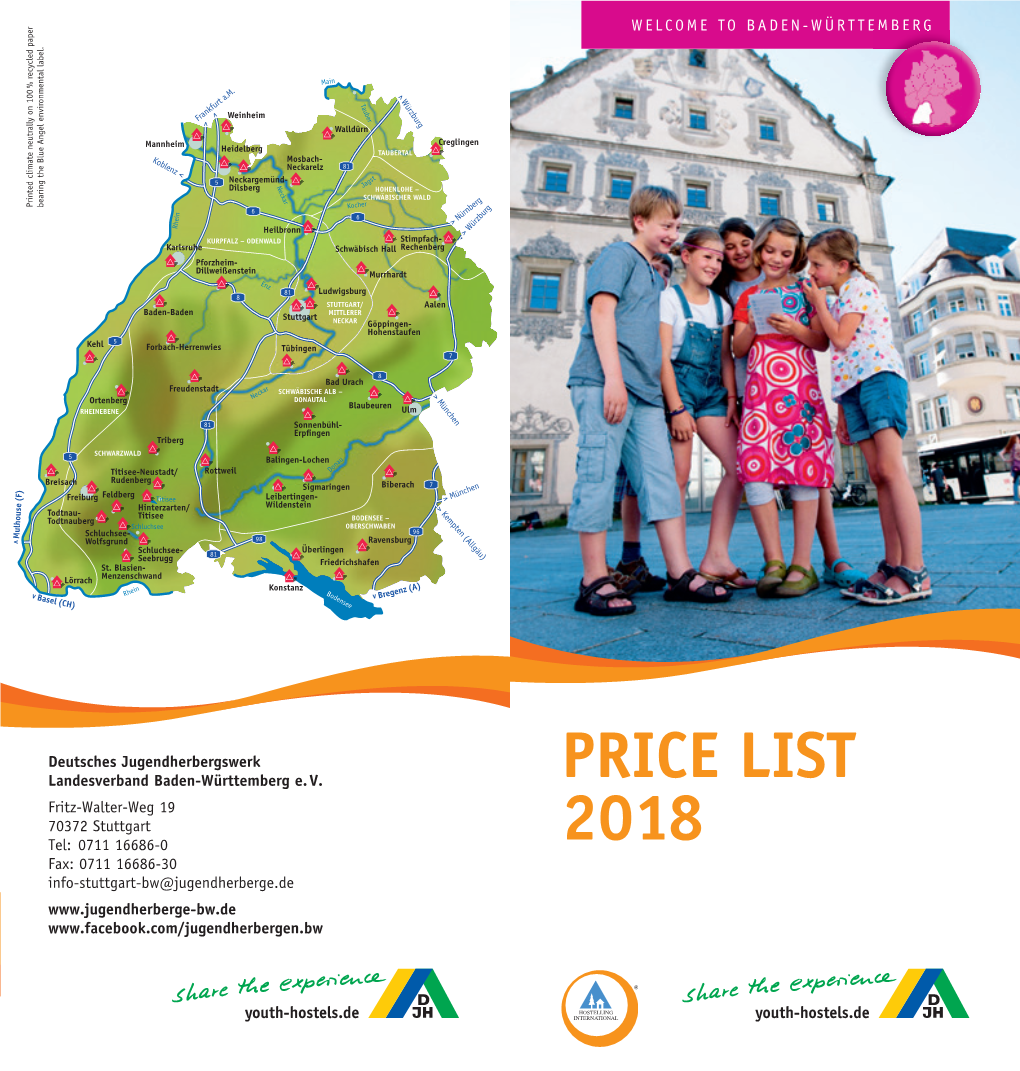 Price List 2018