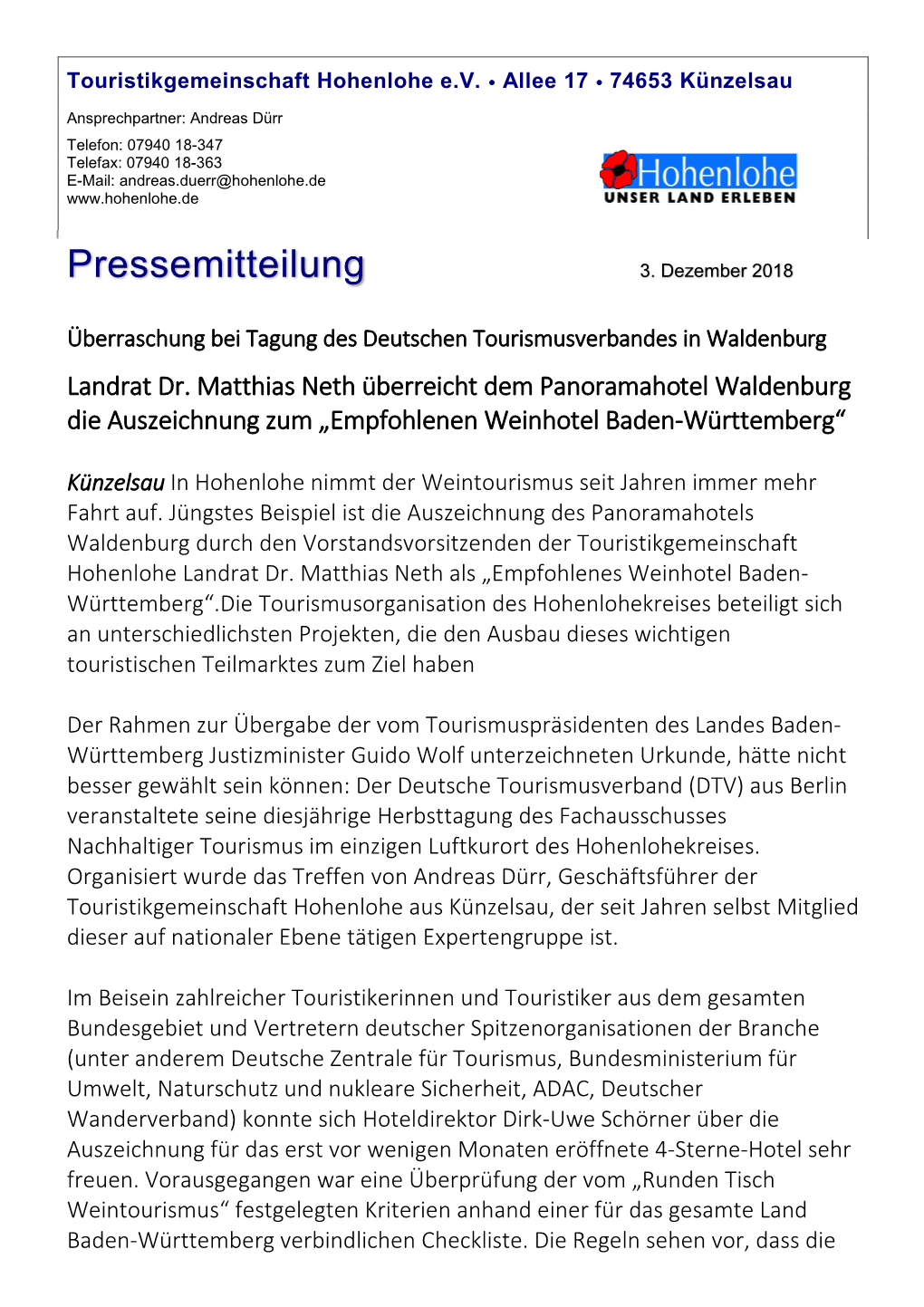 Pressemitteilung 3