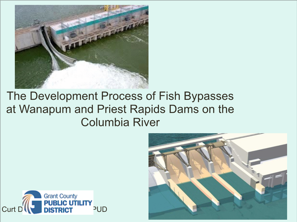 The Development Process of Fish Bypasses at Wanapum and Priest