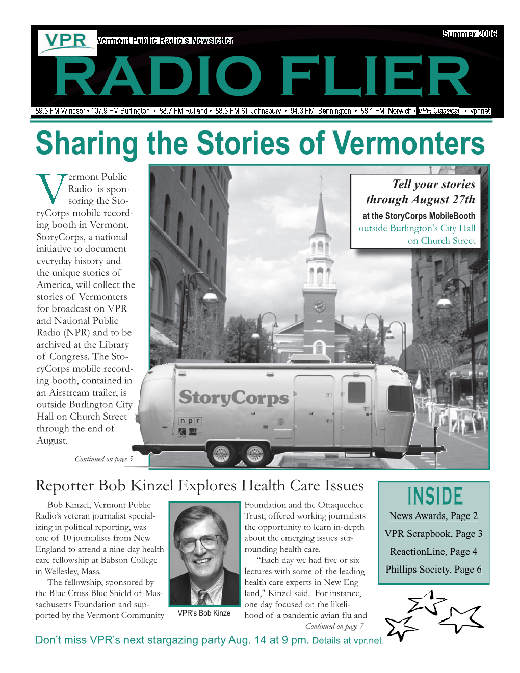 Sharing the Stories of Vermonters