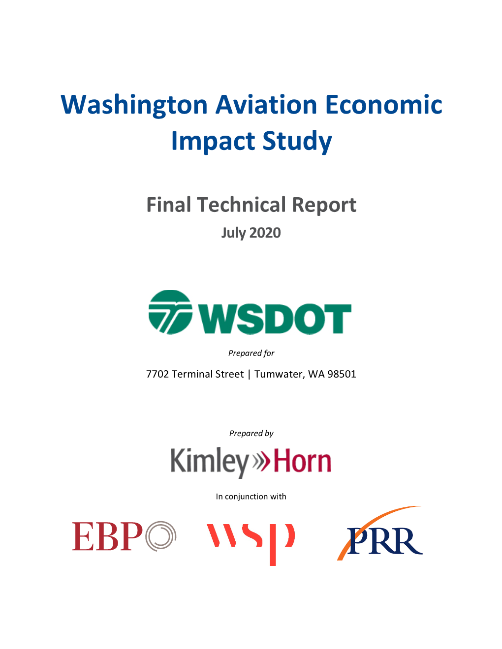 Washington Aviation Economic Impact Study