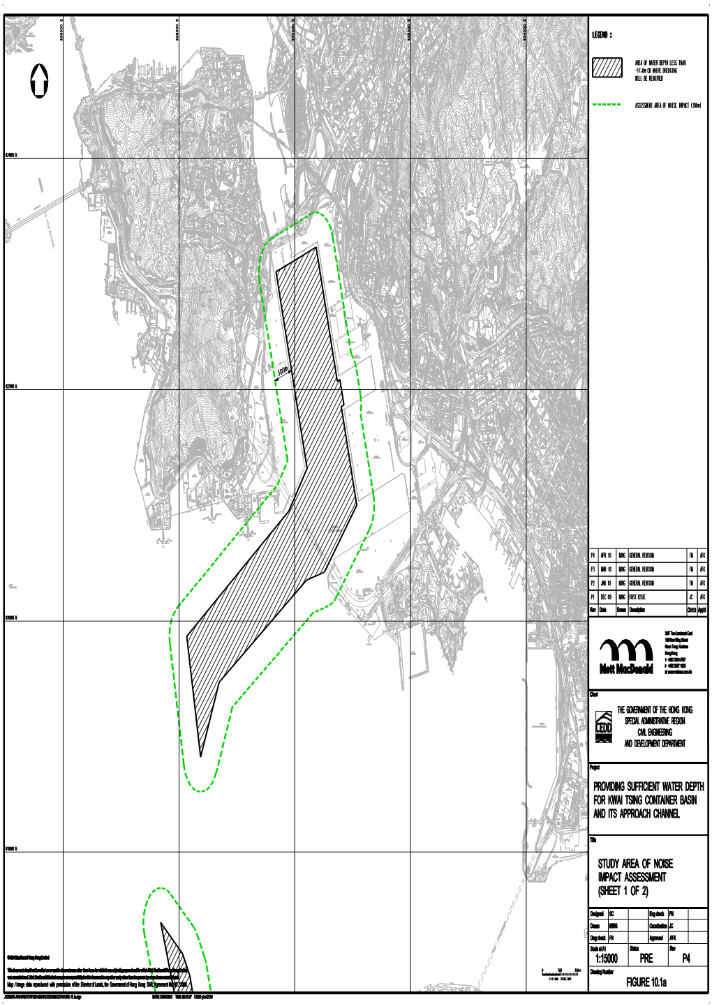 PRE P4 FIGURE 10.1A 1:15000 STUDY AREA of NOISE IMPACT