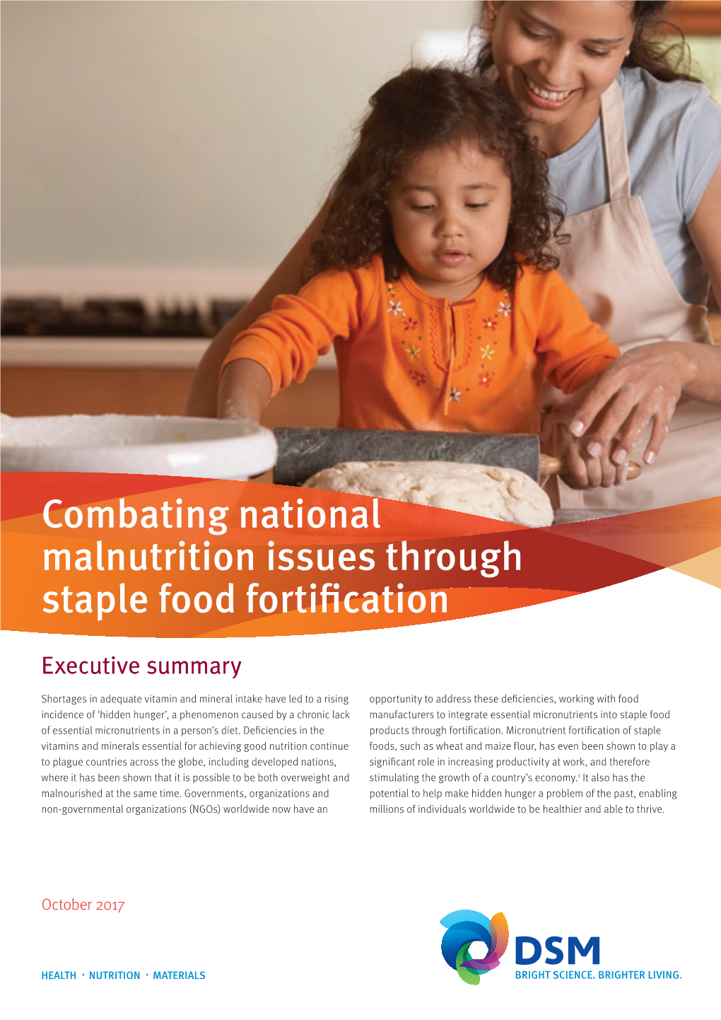Combating National Malnutrition Issues Through Staple Food Fortification