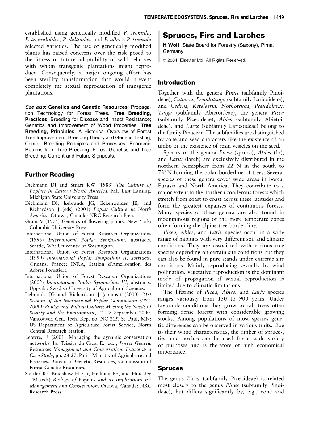 Spruces, Firs and Larches 1449 Established Using Genetically Modiﬁed P