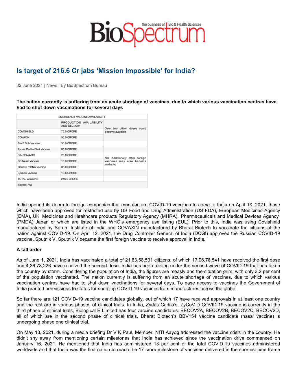 Is Target of 216.6 Cr Jabs ‚Mission Impossible™ for India?