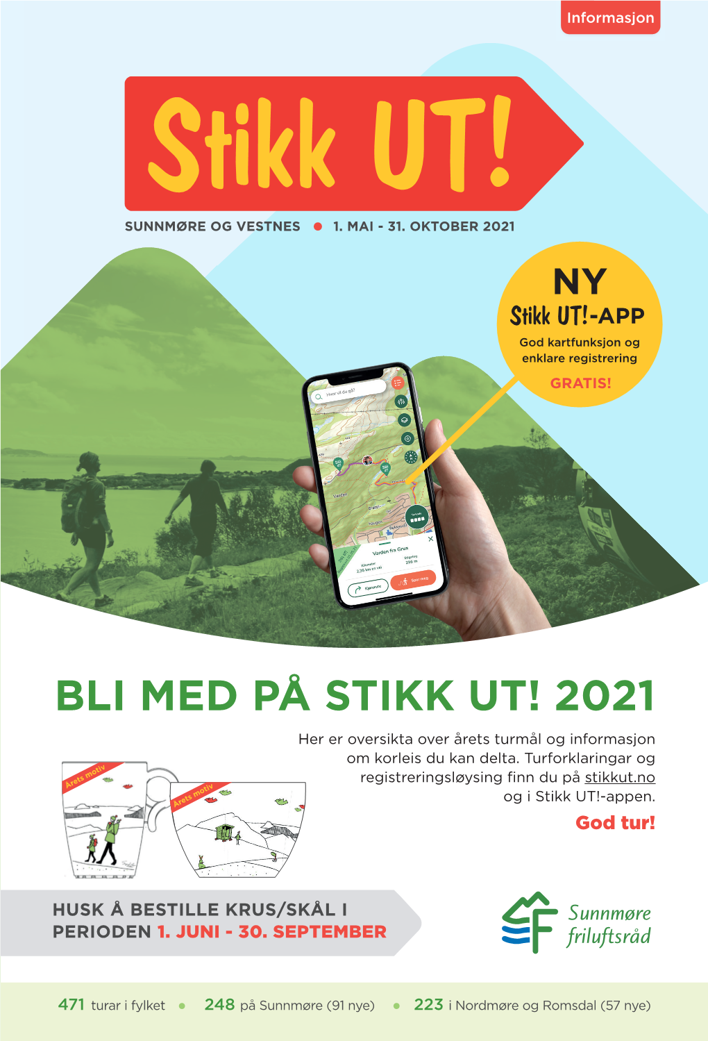 Stikk UT! -Brosjyre for Sunnmøre Friluftsråd