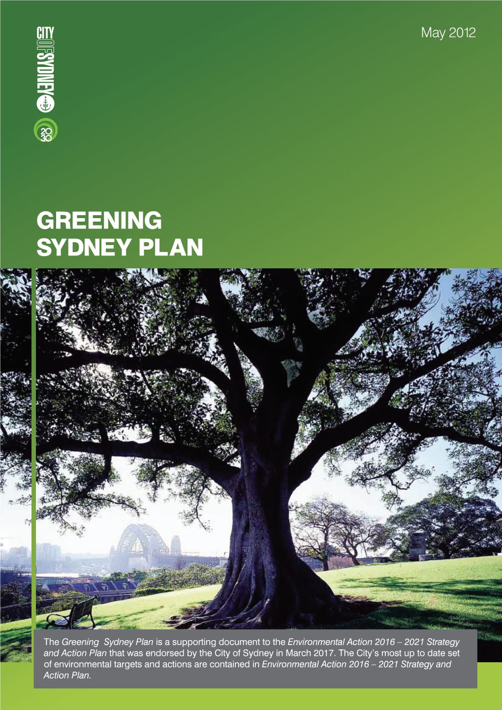 Greening Sydney Plan