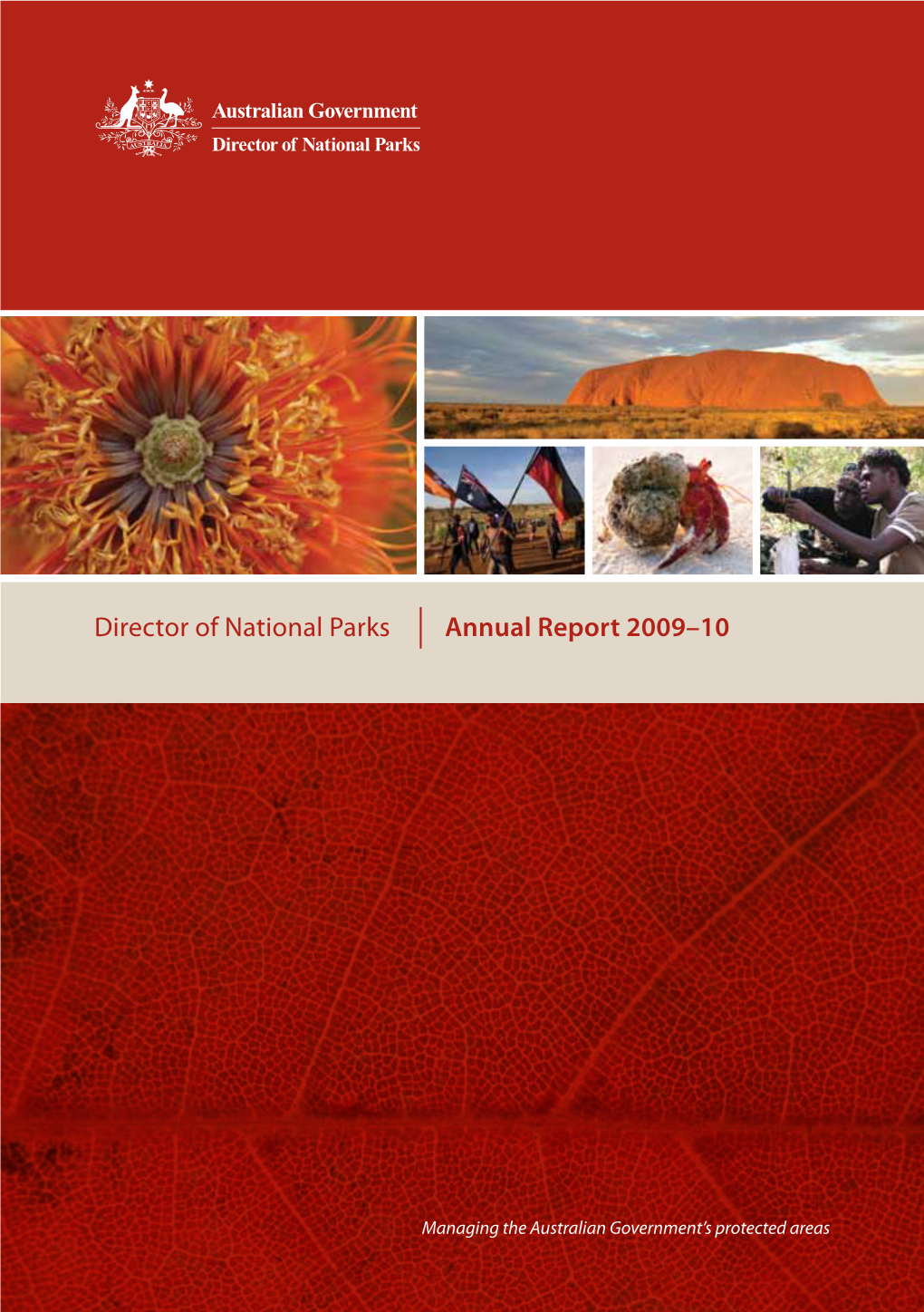 Annual Report 2009-10 | Director of National Parks (PDF