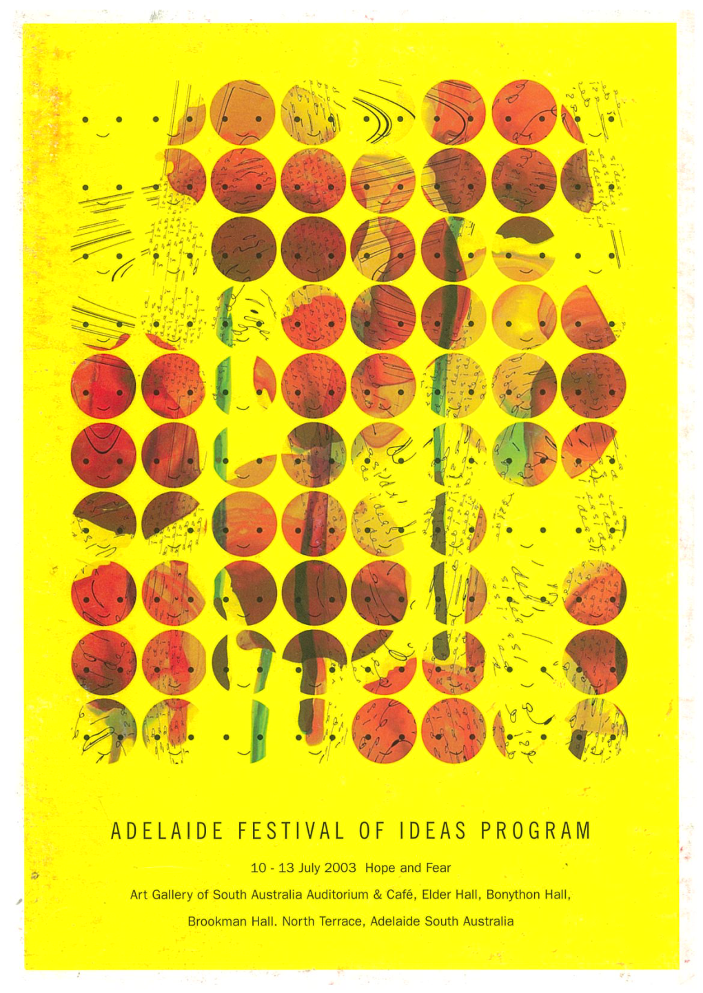 Adelaide Festival of Ideas Program