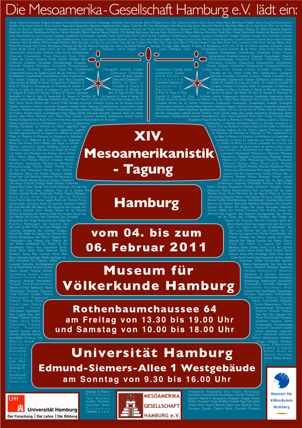 Die Mesoamerika-Gesellschaft Hamburg E. V. Lädt Ein